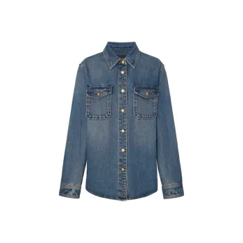 MOCO Denim Jacket Women's Denim Blue