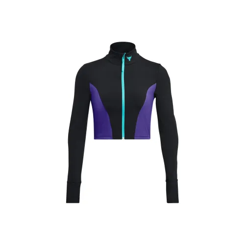 Under Armour Johnson Cropped Coats Women's Black-Purple