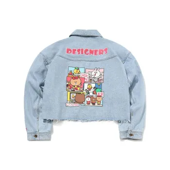 LiNing Sports Fashion Collection Denim Jacket Women's Blue