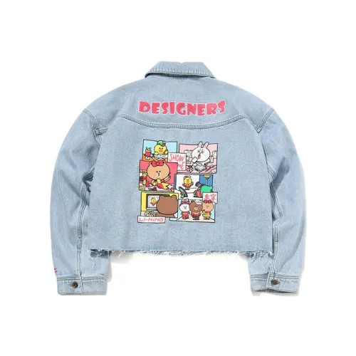 LiNing Sports Fashion Collection Denim Jacket Women's Blue