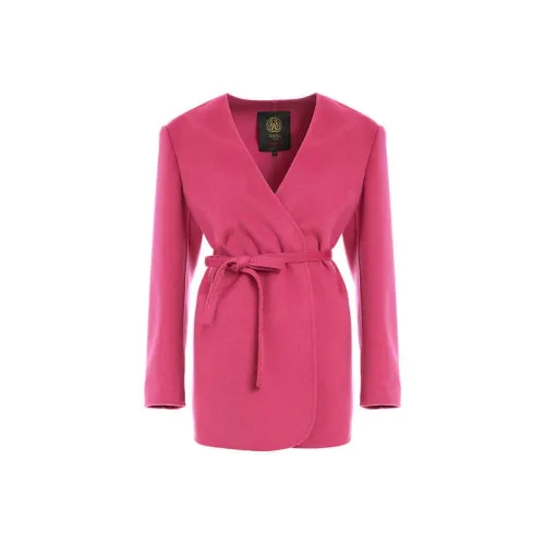 BESIONIA FW23 Coats Women's Pink