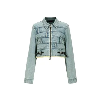 ANDERSSON BELL Denim Jacket Women's Light Blue