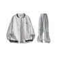 Light Heather Gray+Gray Pants