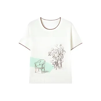 DIALOGUE x YISHUHUAZUO,LIANMINGKUAN Knitwear Women's Milk White