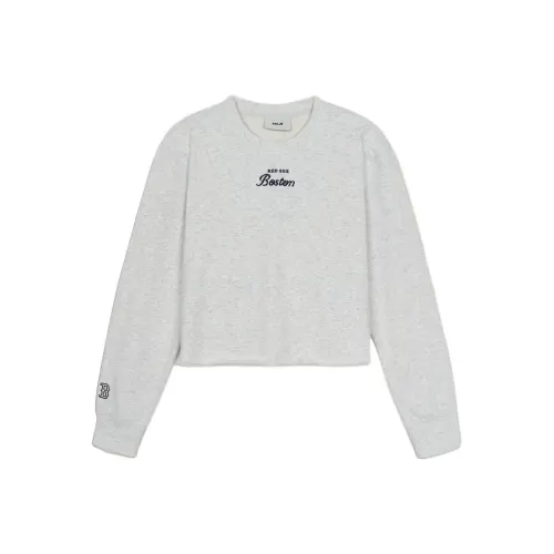 MLB Boston Red Sox Sweatshirt Women's Light Heather Gray