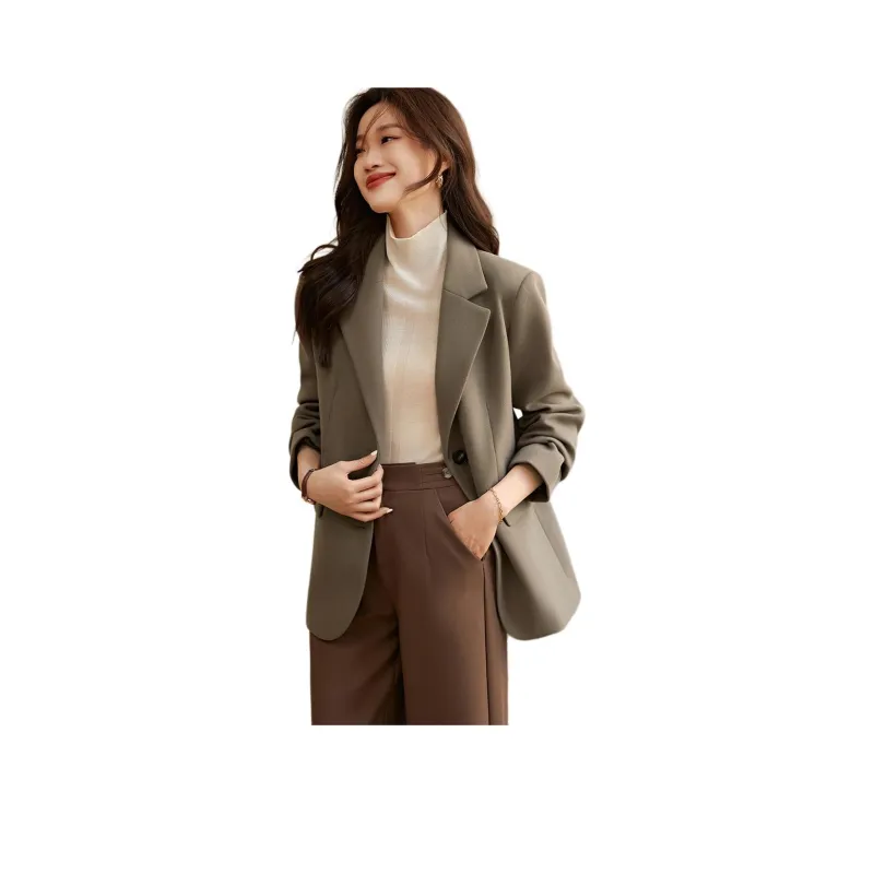 Mo Han Yi Mei Coat Women's Camel-0