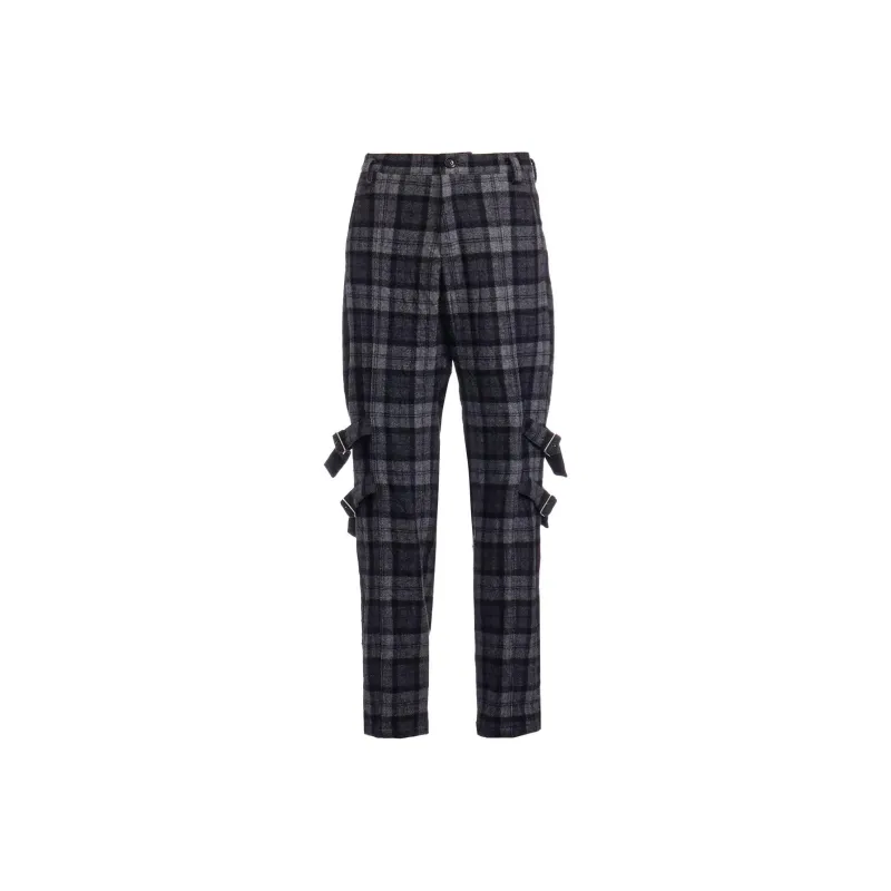 Yohji Yamamoto FW24 Casual Pants Women's Gray-0