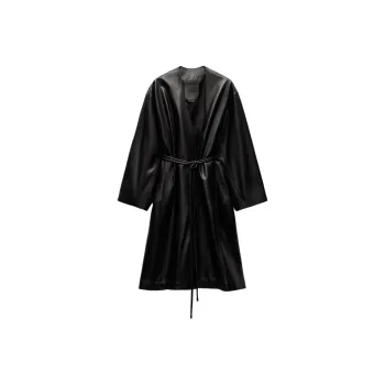 ZARA Leather Jacket Women's Black