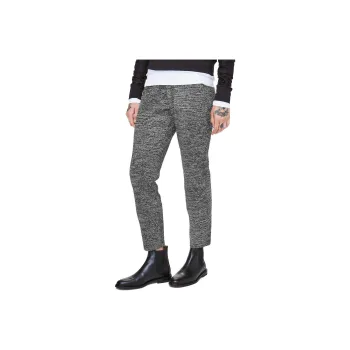 Lululemon On The Fly Casual Pants Women's Black/White Polka Dots