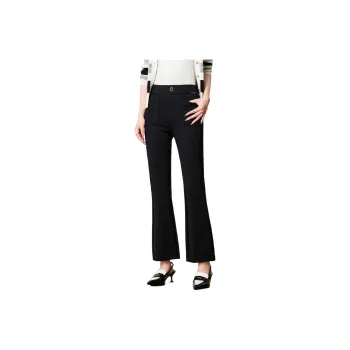 FENHONGMALI Casual Pants Women's Black