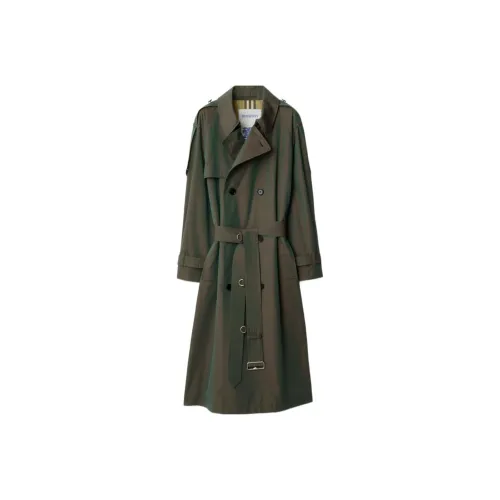 Burberry Belted Trench Coat 'Antique Green'