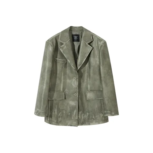 Ouyang Leather Jackets Women's