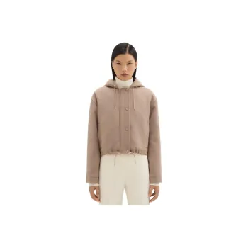 THEORY Cropped Coats Women's Camel