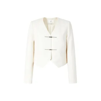 JZ Juzui Business Suit Women's Ecru
