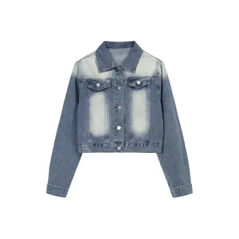 Aghr Denim Jackets Women's Blue