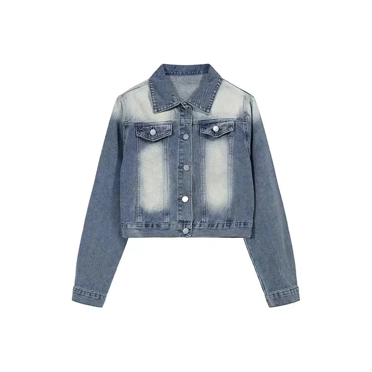 Aghr Denim Jackets Women's Blue-0