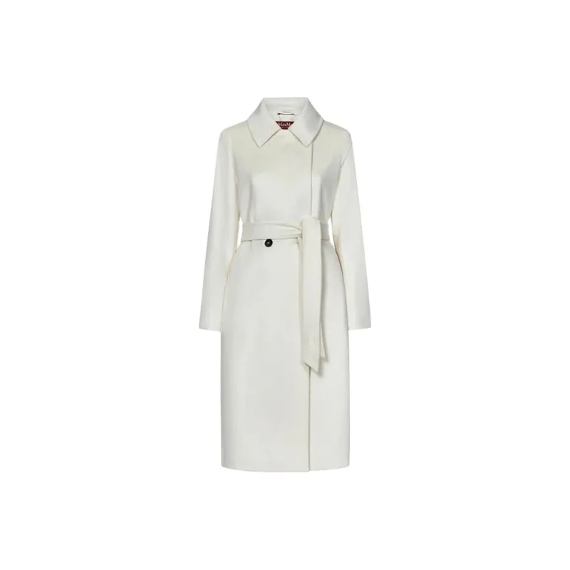 MaxMara Double Breasted Belted Coat-0
