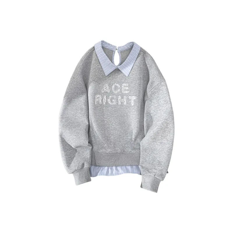 Cypress House Sweatshirt Women's Light Gray-0