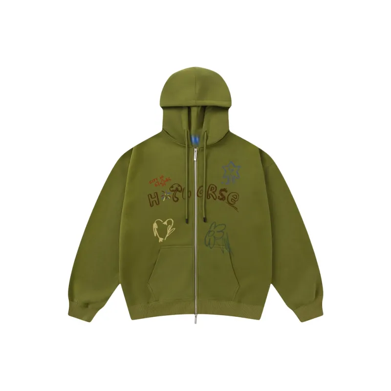 HOT HORSE Sweatshirts Unisex-0