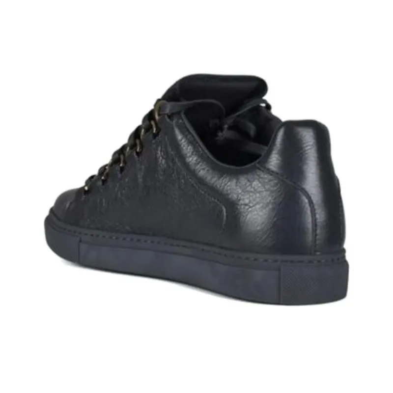 Balenciaga Arena Low Top Skateboard Shoes Women's Black-3