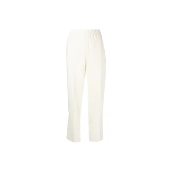 PLEATS PLEASE ISSEY MIYAKE Knitted Sweatpants Women's White