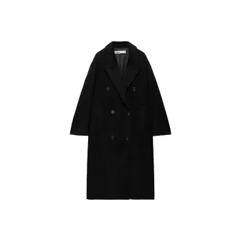 ZARA Coats Women's Black