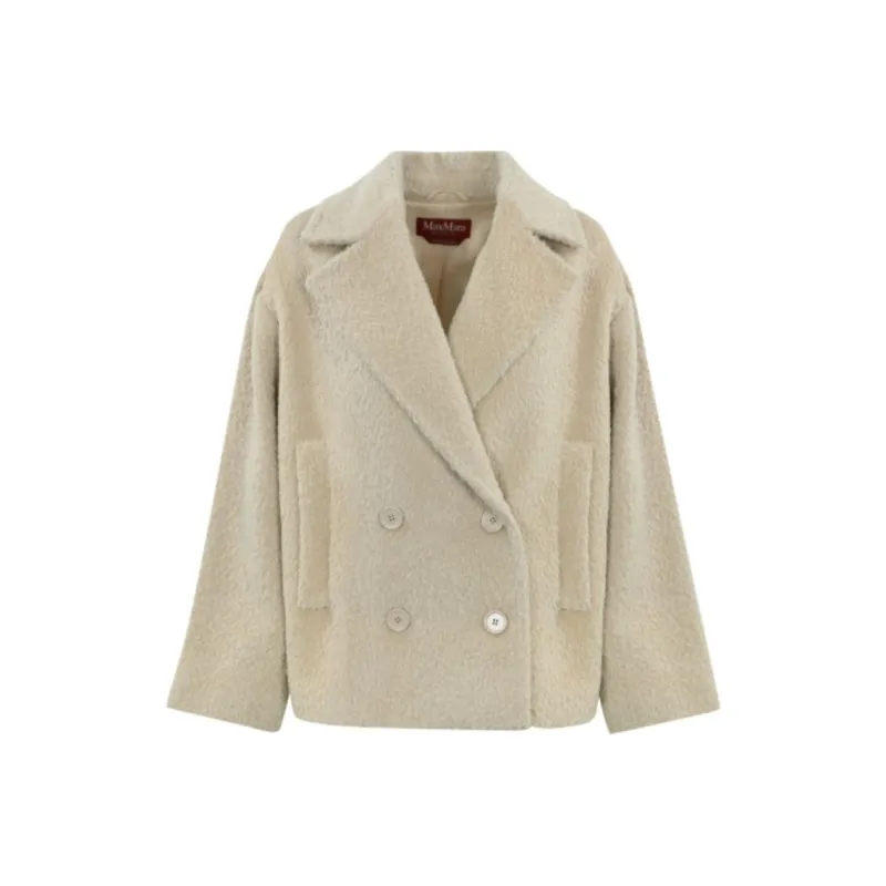 MaxMara Double Breasted Long Sleeved Jacket-0