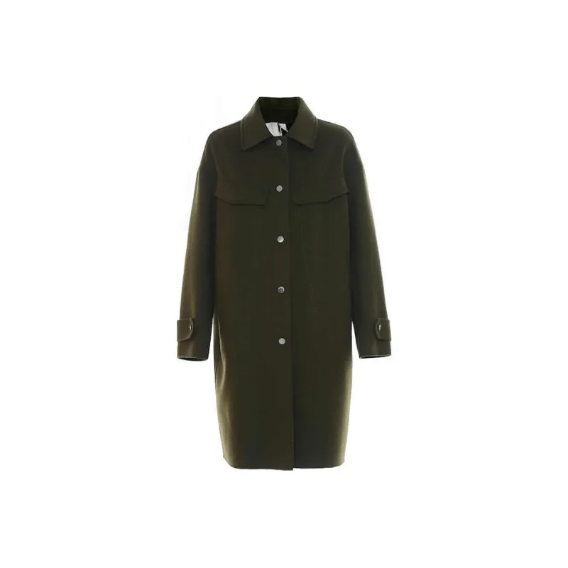 MASFER.SU Coats Women's Green-0