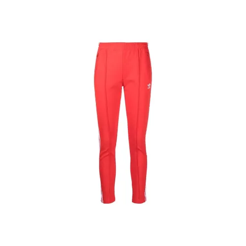 Adidas Originals Knitted Sweatpants Women's Red