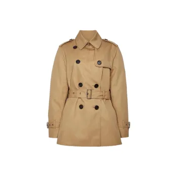 COACH Trench Coat Women's Khaki