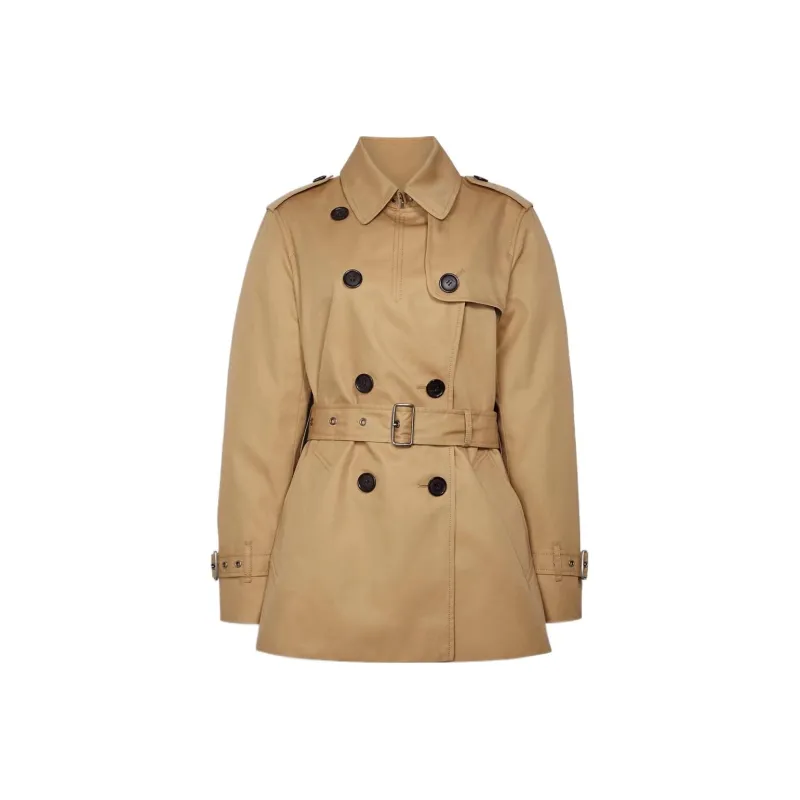 COACH Trench Coat Women's Khaki-0