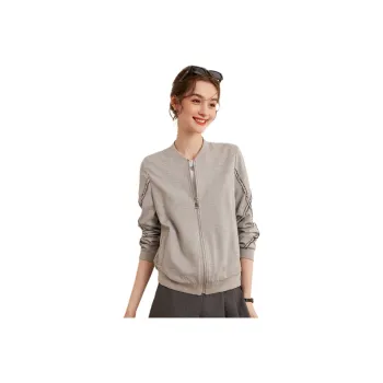 LOUISY AO Cropped Coats Women's Gray