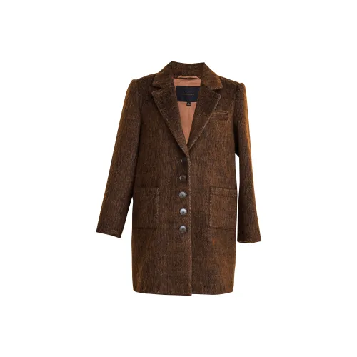 ROEYSHOUSE Coats Women's Coffee