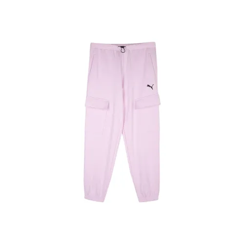 PUMA DARE TO RELAXED CARGO SWEATPANTS Casual Pants Women's Light Pink