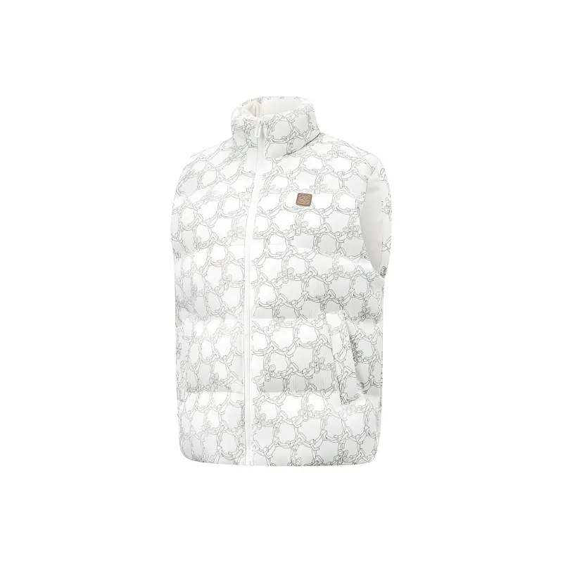 LiNing Sports Life Collection Vest Women's Ivory All Over Print-0
