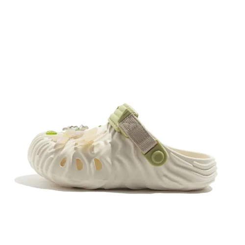 BEIER Clogs Women's Beige Green