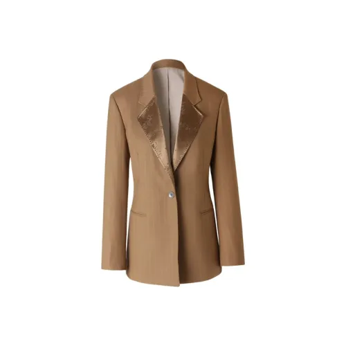 VVNK JANE PLUS Business Suit Women's Print Coffee