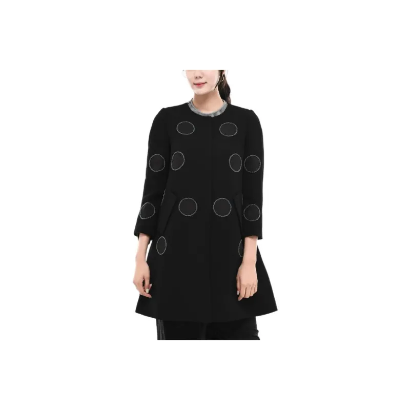 EMPORIO ARMANI Coats Women's Black-0