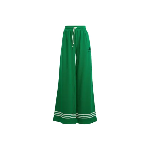 adidas originals ADICOLOR 70S KNIT WIDE LEG TRACK PANTS