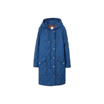 Burberry SS23 Puffer Jacket Women's Dark Marine Blue