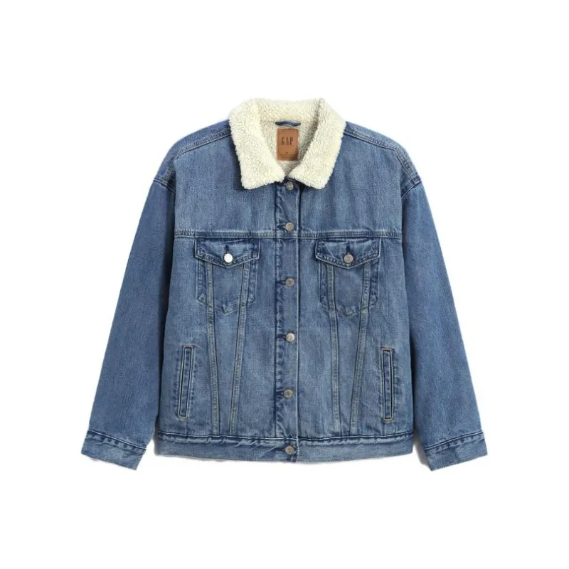 GAP Denim Jackets Women's Blue-0