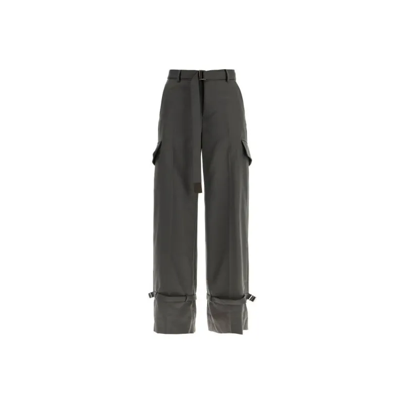 Sacai Suiting Pants 'Khaki'-0
