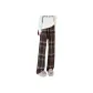 Coffee Plaid Fleece-Lined Regular