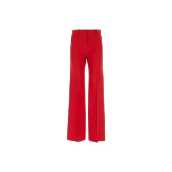 Valentino Crepe Couture High Waist Trousers