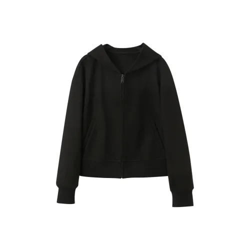 3COLOUR Cropped Coat Women's Classic Black
