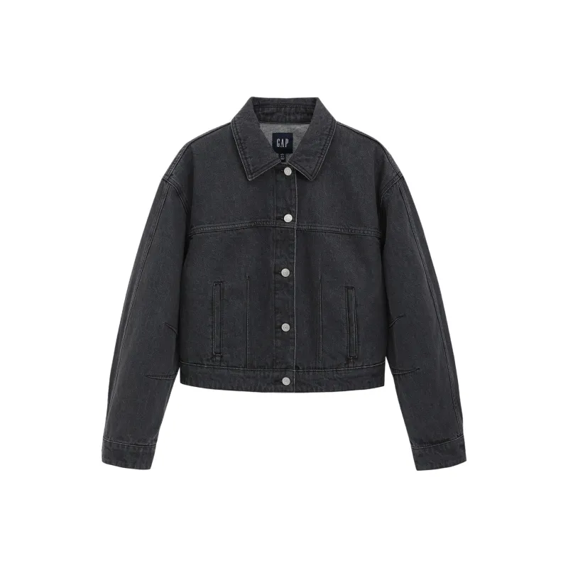 GAP Cropped Coats Women's-6