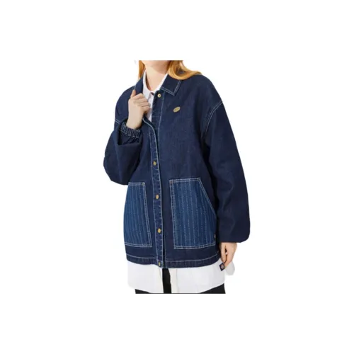 Dickies Denim Jackets Women's Blue