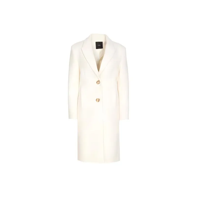PINKO Coats Women's White-0