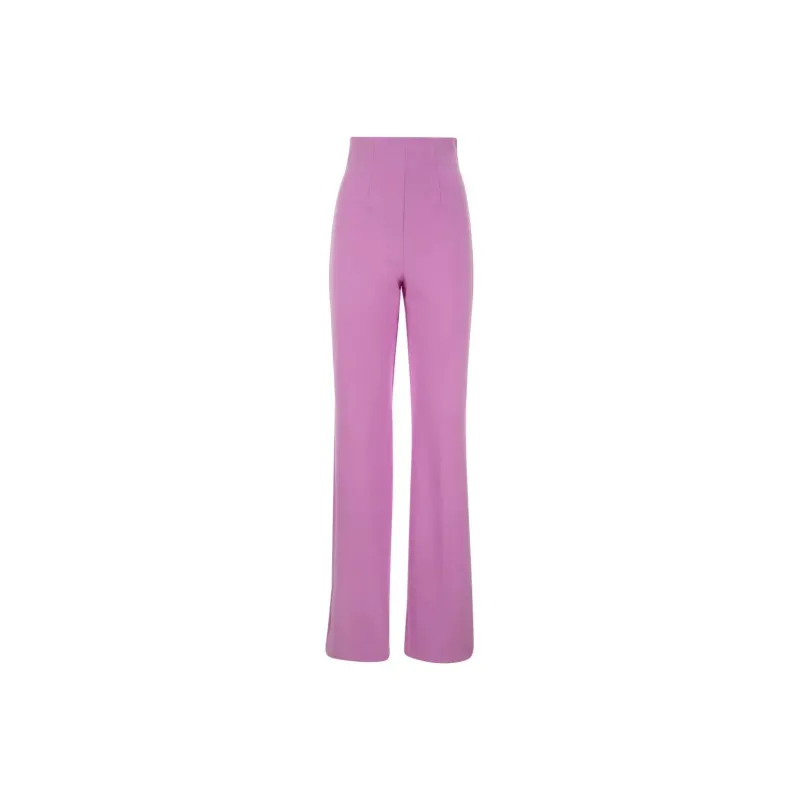 SportMax High Waist Straight Leg Trousers-0