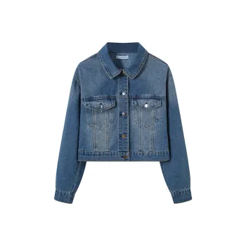 JEANSWEST Denim Jackets Women's Blue